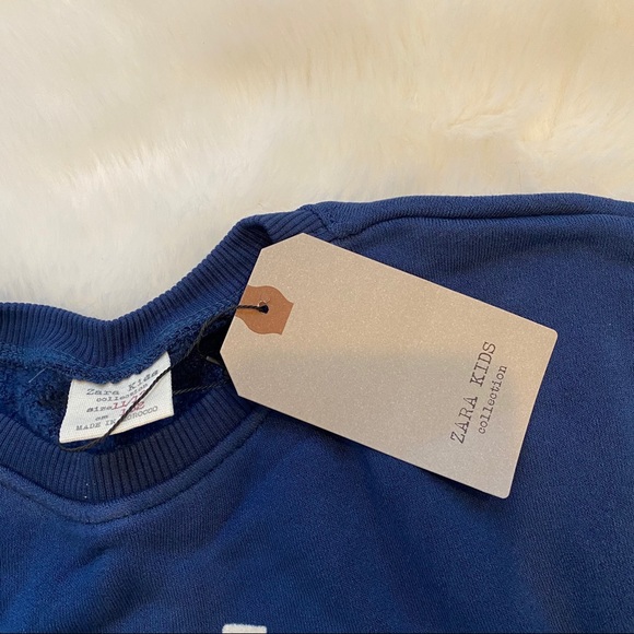 Zara kids sweater 11-12 girls squad - Picture 5 of 8